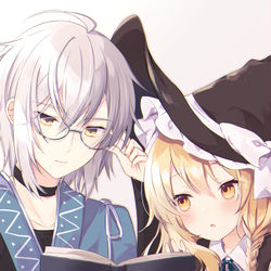 This is a pixiv picture whose title is 魔理霖.