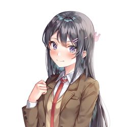 This is a pixiv picture whose title is 桜島麻衣.