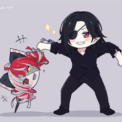 This is a pixiv picture whose title is Hyde.