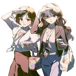 This is a pixiv picture whose title is 外出午餐時間 / ランチに行こう.