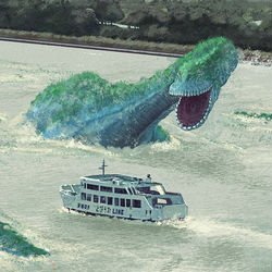 This is a pixiv picture whose title is ダクリュウ.