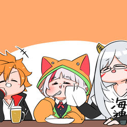 This is a pixiv picture whose title is にじさんじラクガキ詰め2.