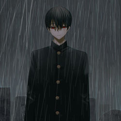 This is a pixiv picture whose title is 高峰くん.