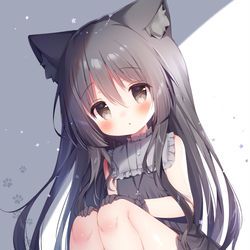 This is a pixiv picture whose title is ノワールちゃん.