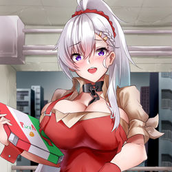 This is a pixiv picture whose title is デリバリーベルファスト.