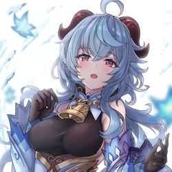 This is a pixiv picture whose title is 甘雨ちゃん.