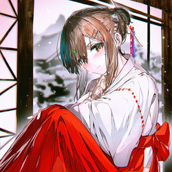 This is a pixiv picture whose title is HNY.