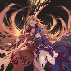 This is a pixiv picture whose title is Elsword.