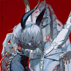 This is a pixiv picture whose title is 2021.