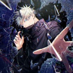 This is a pixiv picture whose title is 五条.