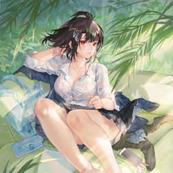 This is a pixiv picture whose title is Sunlight.