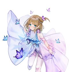 This is a pixiv picture whose title is fairy skater.