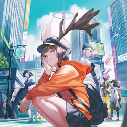 This is a pixiv picture whose title is KEMONO FABRIC TOKYO.