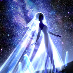 This is a pixiv picture whose title is 今夜、すべての星が落ちても.