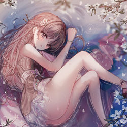 This is a pixiv picture whose title is 悲しい。。.