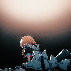 This is a pixiv picture whose title is もう疲れた.