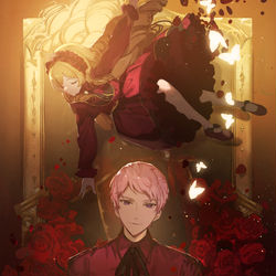 This is a pixiv picture whose title is ♥.