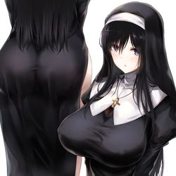 This is a pixiv picture whose title is シスターな深沙希さん.