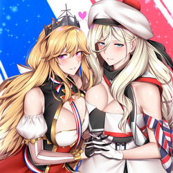 This is a pixiv picture whose title is Richelieu ×2.