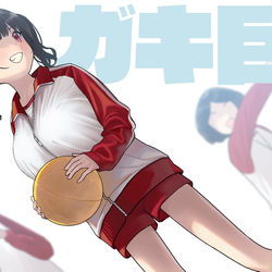 This is a pixiv picture whose title is ガキ巨乳💢30.