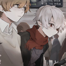 This is a pixiv picture whose title is 幻覚.