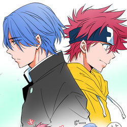 This is a pixiv picture whose title is 一話見たよ【SK8】.