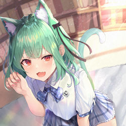 This is a pixiv picture whose title is るしあにゃんこ.
