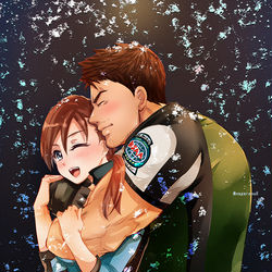 This is a pixiv picture whose title is 新旧クリジル絵.
