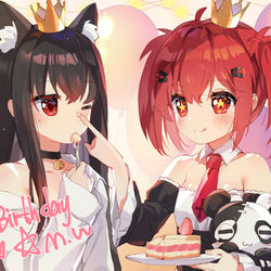 This is a pixiv picture whose title is Happy birthday.