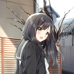This is a pixiv picture whose title is 寄り道したい.