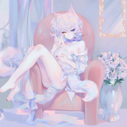 This is a pixiv picture whose title is Candle.