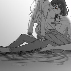 This is a pixiv picture whose title is 私の.