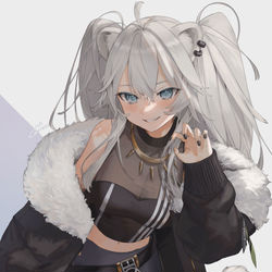 This is a pixiv picture whose title is ししろん.