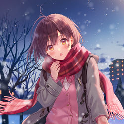 This is a pixiv picture whose title is 手、つながないの？.