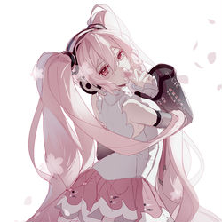 This is a pixiv picture whose title is ミク❉Log6.