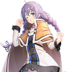 This is a pixiv picture whose title is ロキシー.