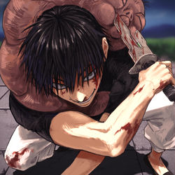 This is a pixiv picture whose title is 呪LOG #2.
