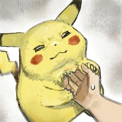 This is a pixiv picture whose title is ピカチュウ.