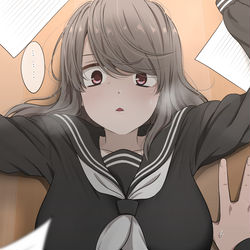 This is a pixiv picture whose title is ハプニング.