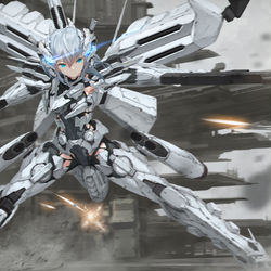 This is a pixiv picture whose title is WHITE-GLINT.