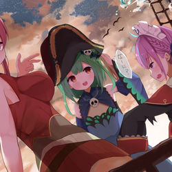 This is a pixiv picture whose title is marine's dream.