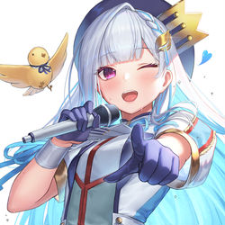 This is a pixiv picture whose title is アイドル皇女.