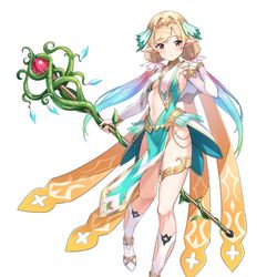 This is a pixiv picture whose title is 【千年戦争アイギス】妖精賢者テュト.