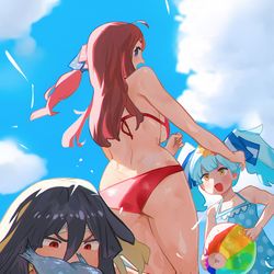 This is a pixiv picture whose title is じゃーい！.