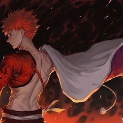 This is a pixiv picture whose title is 無元の剣製.