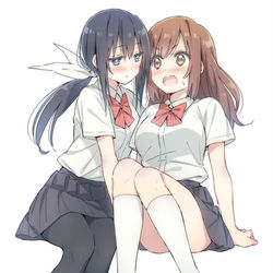 This is a pixiv picture whose title is 読切「雨乞いの彼女」.