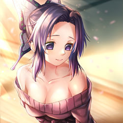 This is a pixiv picture whose title is 胡蝶しのぶ②.