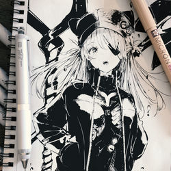 This is a pixiv picture whose title is あんたばか？.