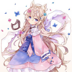 This is a pixiv picture whose title is 🌺.