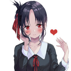 This is a pixiv picture whose title is かぐや様は告らせたい.